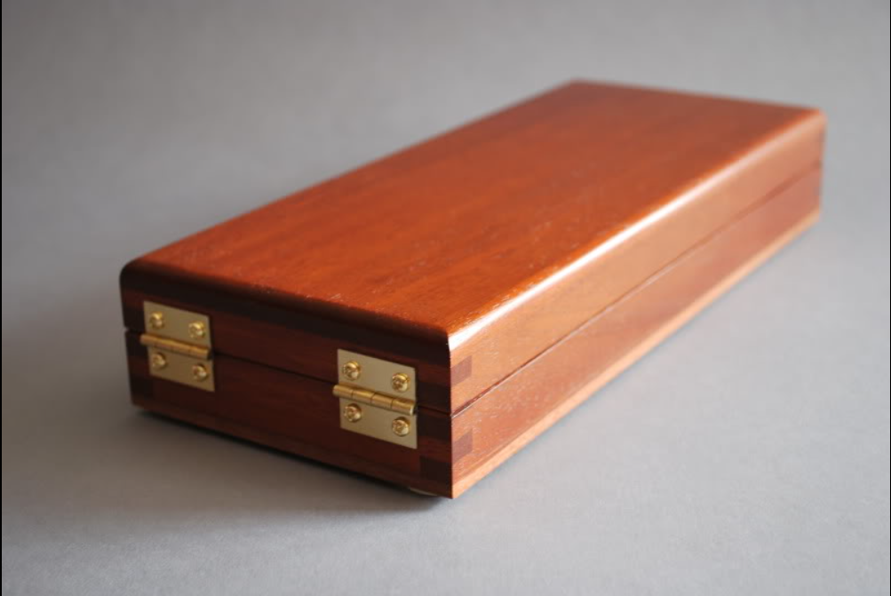 Handcrafted Trophy Case & 46 Blood Slides